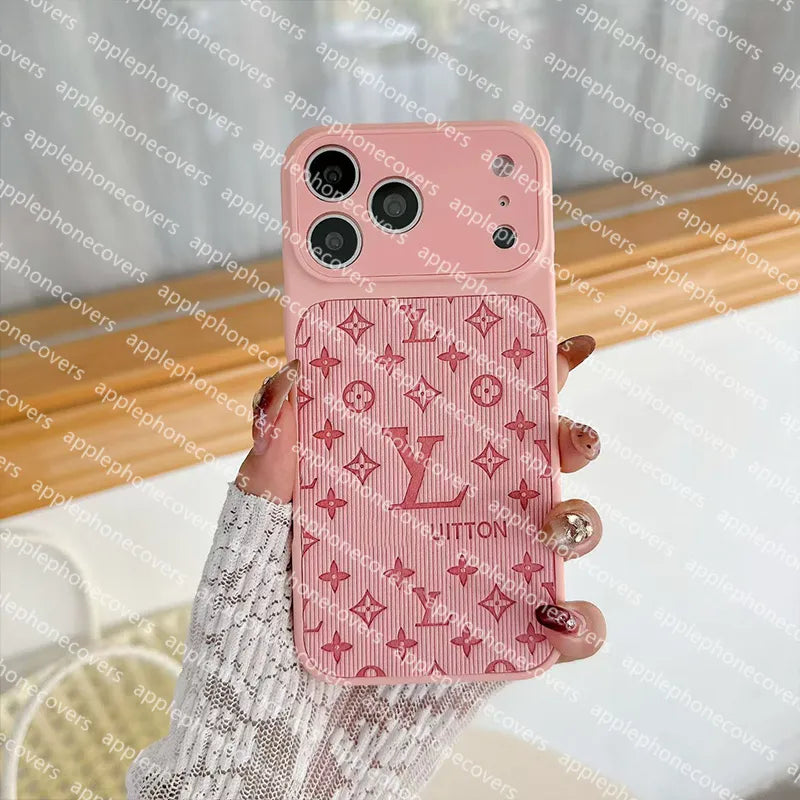 17 Pro Max Phone Case Designer Iphone Case Luxury Wallet Card Holder for Apple Iphone 16 Pro Max 15 plus 18 14 13 12 Card Package Dirt-Resistant DHGATE