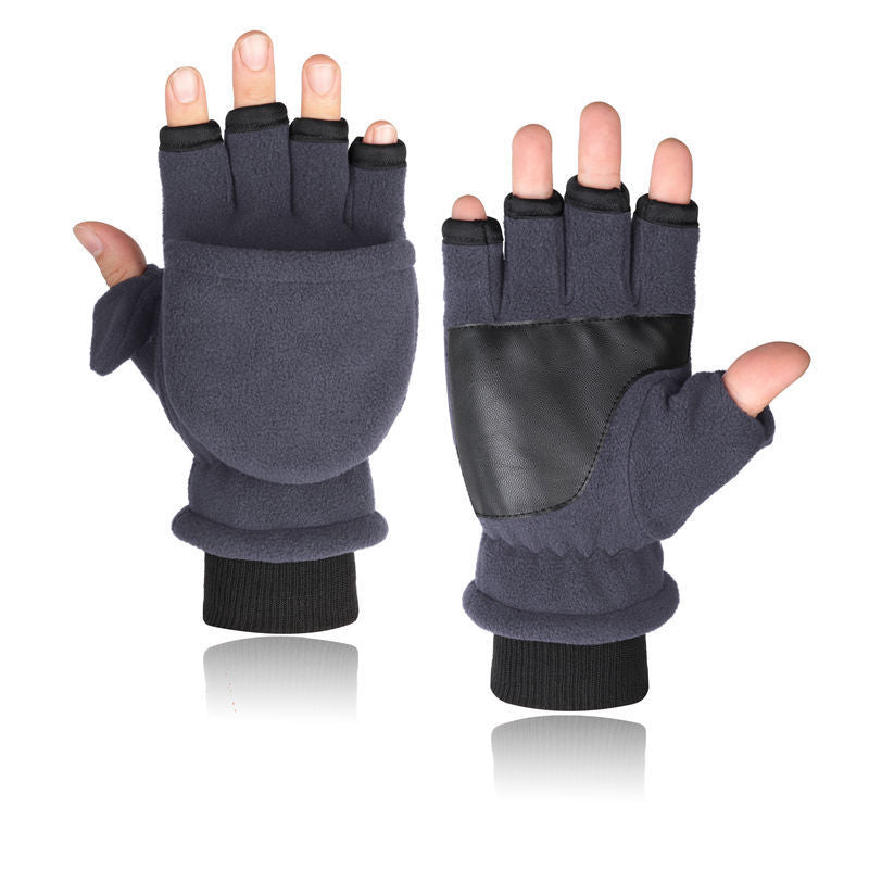 Men’s Convertible 2-in-1 Winter Flip Gloves
