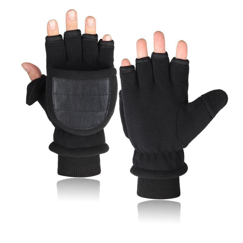 Men’s Convertible 2-in-1 Winter Flip Gloves