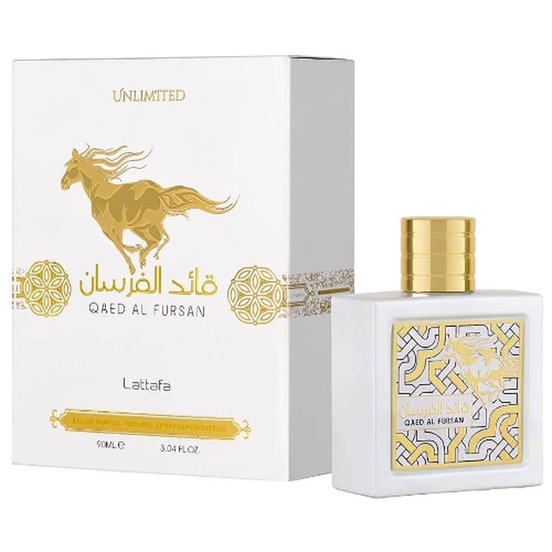Qaed La Fursan Unlimited by Lattafa 3.04 Oz EDP Perfume Cologne Unisex NIB