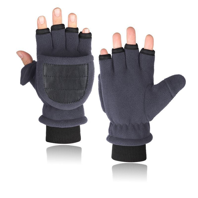 Men’s Convertible 2-in-1 Winter Flip Gloves
