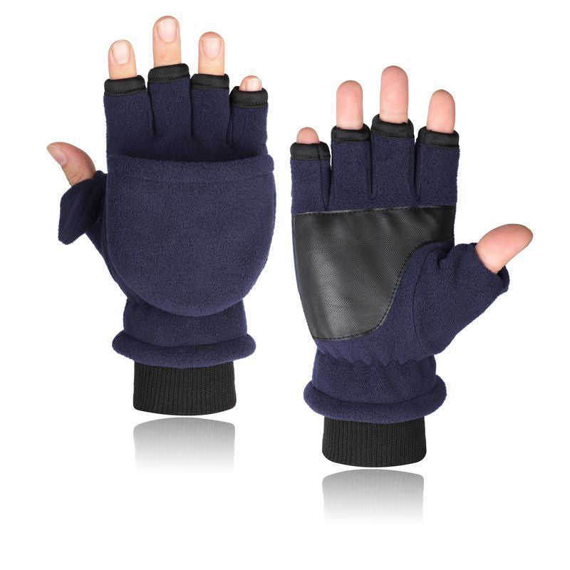 Men’s Convertible 2-in-1 Winter Flip Gloves