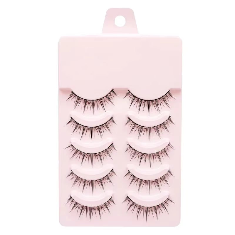 The Midnight Muse Lash Set 5-Pair Premium "Little Devil" Wispy Collection