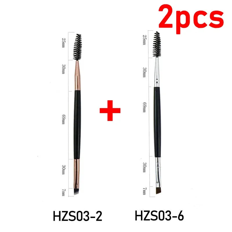 New Eyebrow Brush Brow Eyeliner Brush Concealer Brush Professional Makeup Brushes Microbrashi for Eyelashes HZS03